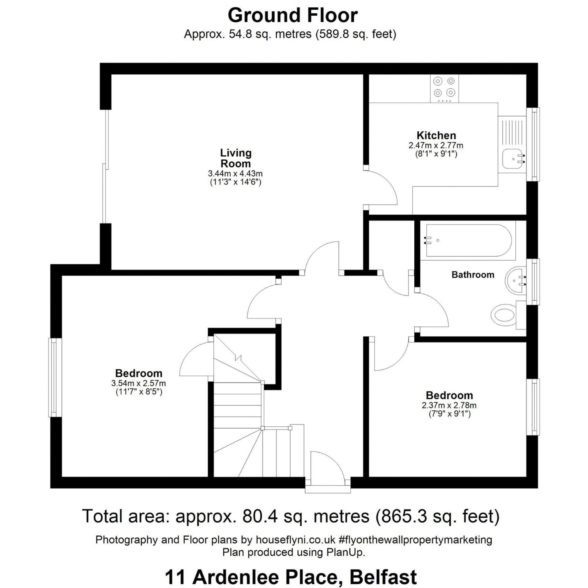 Ardenlee - Stylish 3 Bed Apt Close To City, Parking And Wifi Белфаст Екстериор снимка